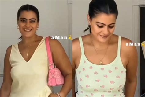 kajol topless|Viral video claiming to show actor Kajol changing clothes on。